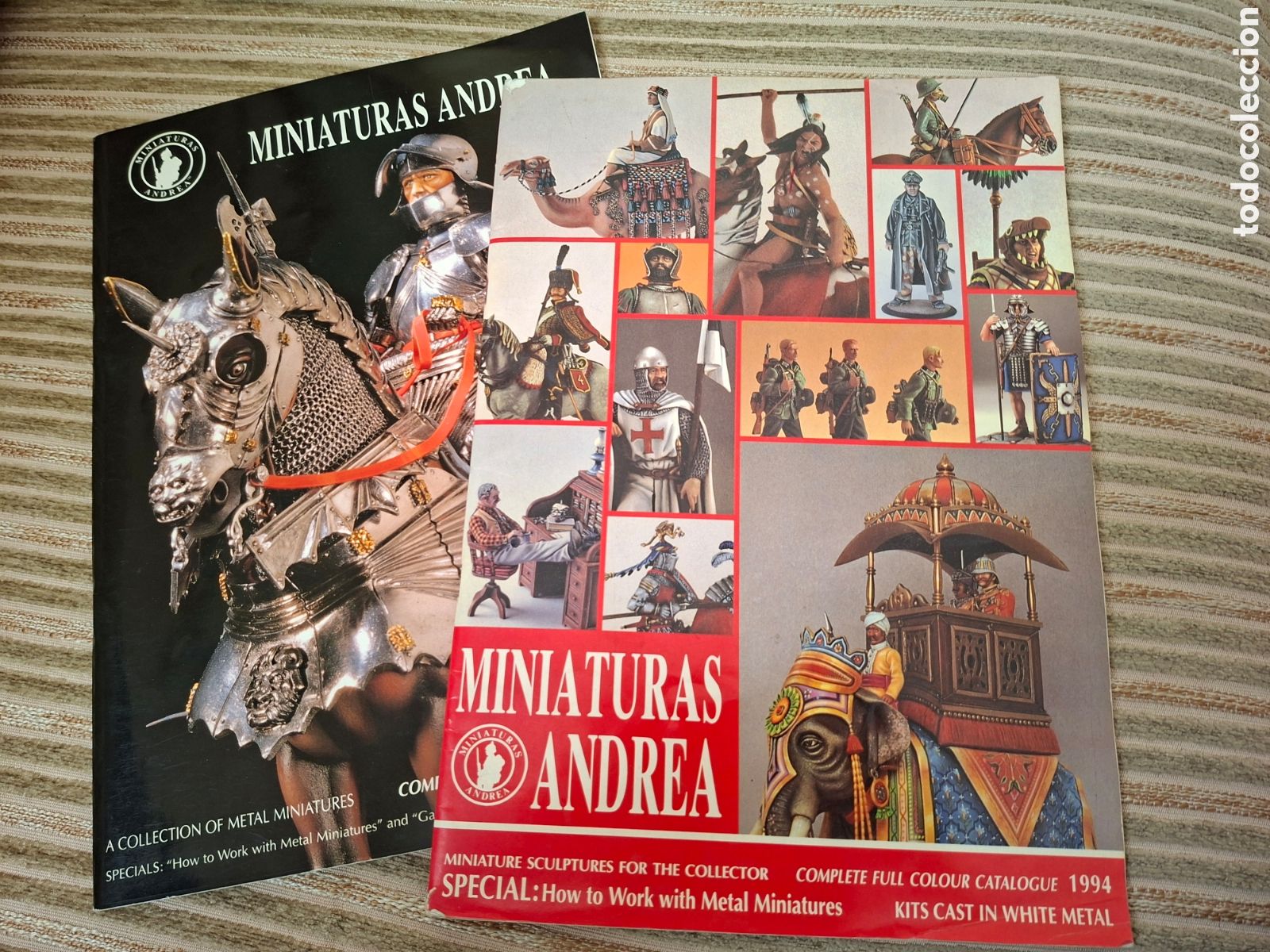 Advertising Catalogs: MINIATURAS ANDREA, 1994 y 1995