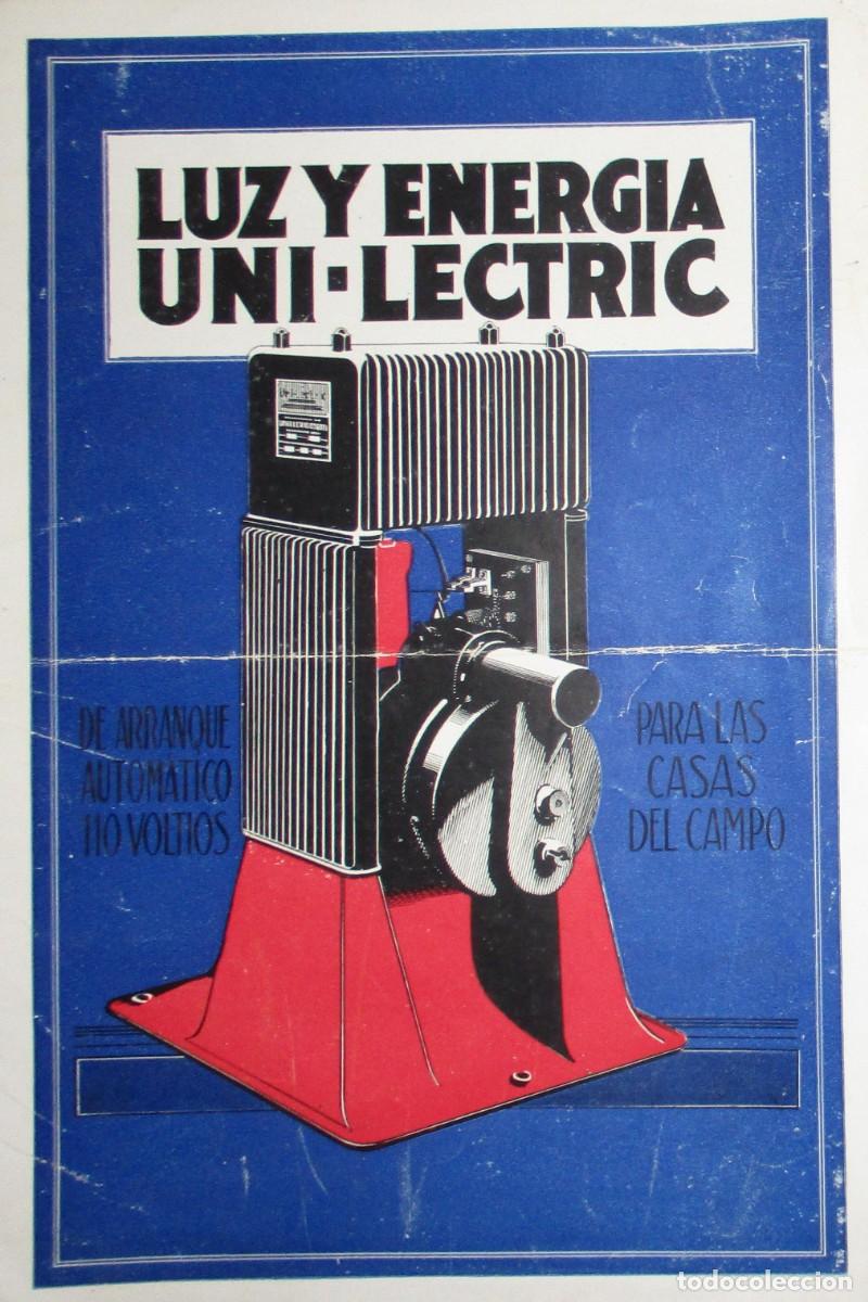 Advertising Catalogs: CAT&Aacute;LOGO ORIGINAL DE GENERADORES DE LUZ Y ENERG&Iacute;A UNI-LECTRIC. EN ESPA&Ntilde;OL.