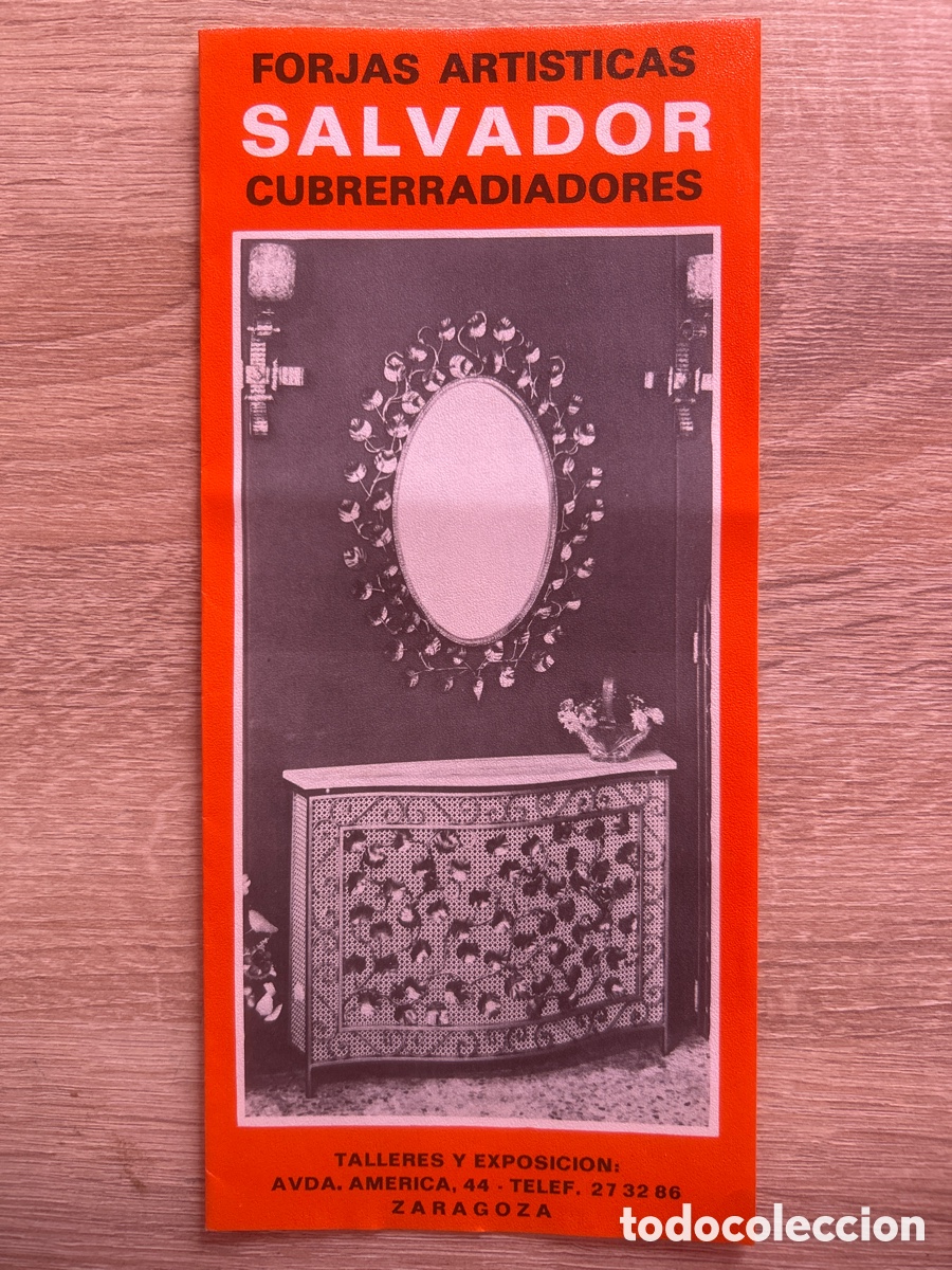 Cat&aacute;logos publicitarios: Cat&aacute;logo de forjas art&iacute;sticas salvador cubrerradiadores