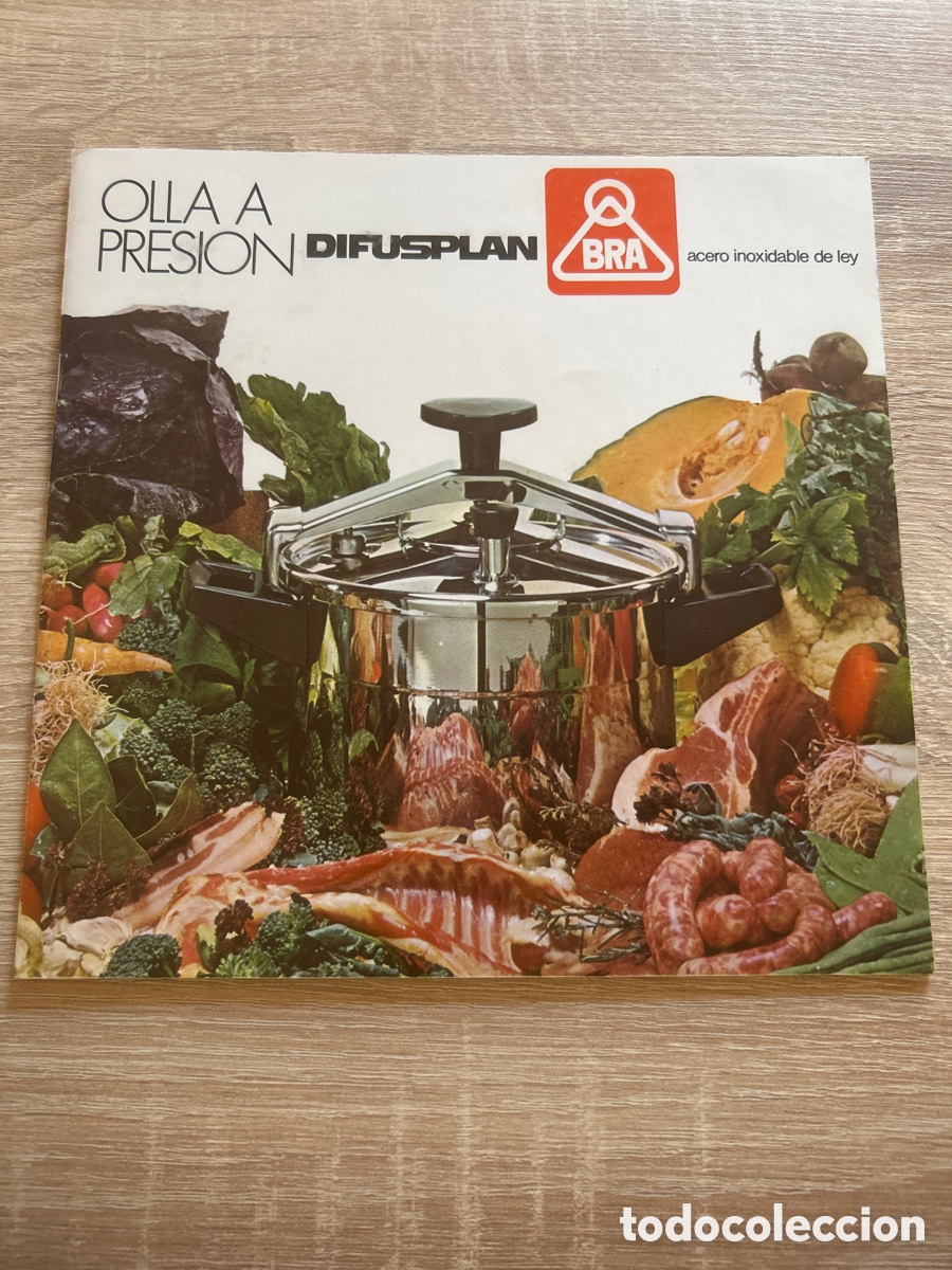 Cat&aacute;logos publicitarios: Cat&aacute;logo de instrucciones de la olla a presi&oacute;n difusplan de bra