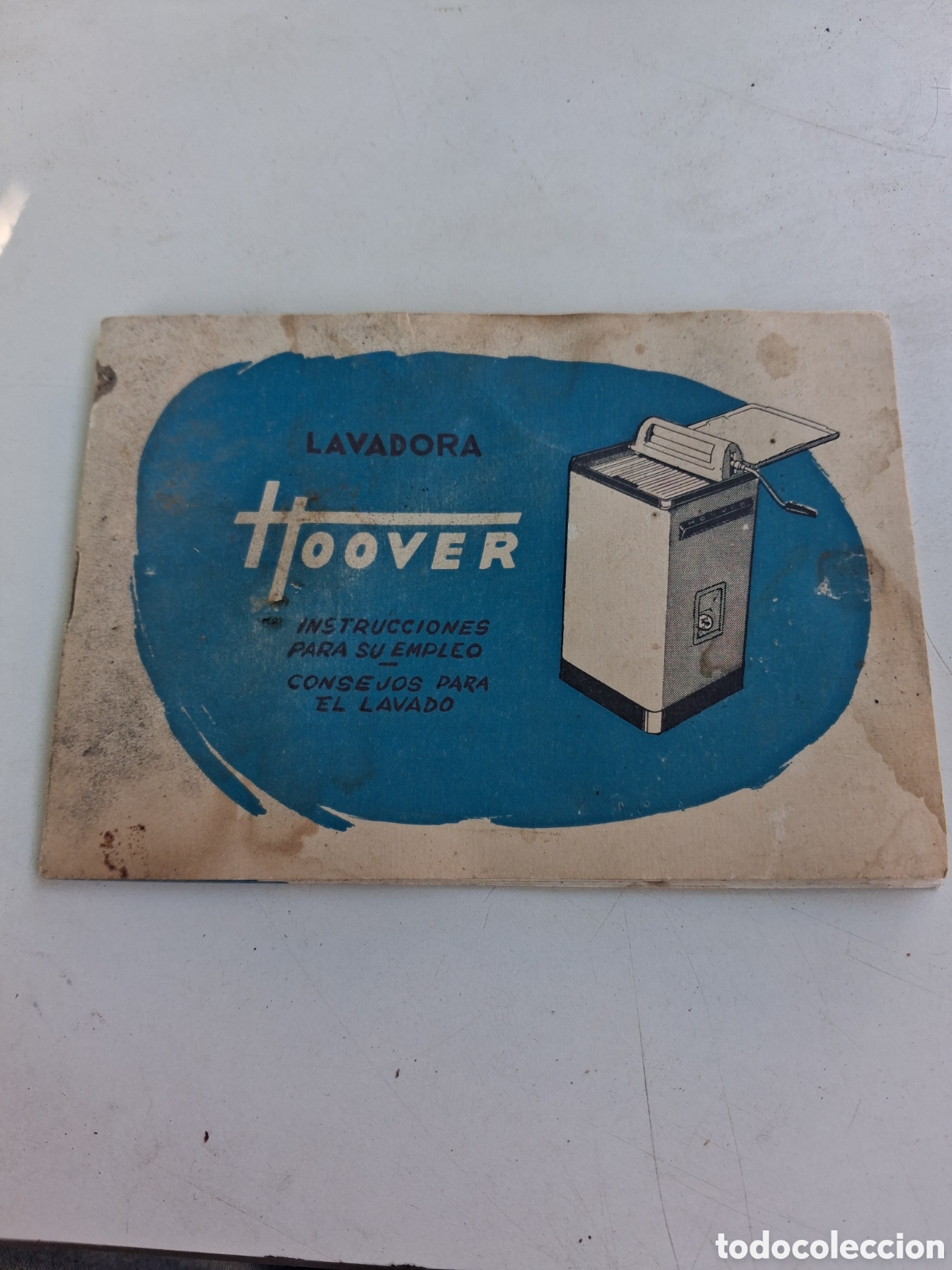Cat&aacute;logos publicitarios: CATALOGO O SIMILAR LAVADORAS HOOVER