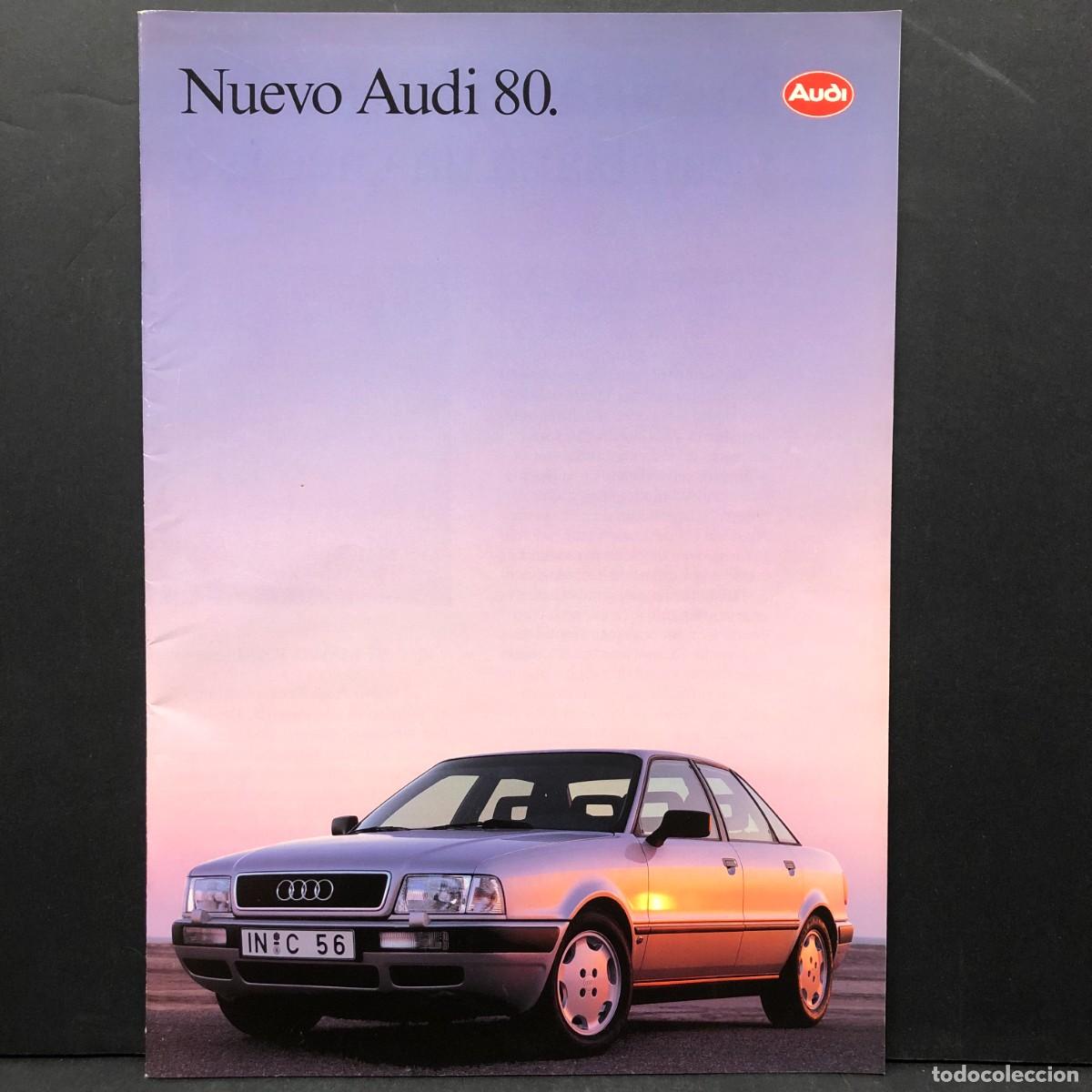 Cat&aacute;logos publicitarios: CATALOGO - NUEVO AUDI 80 - AUDI / 1098