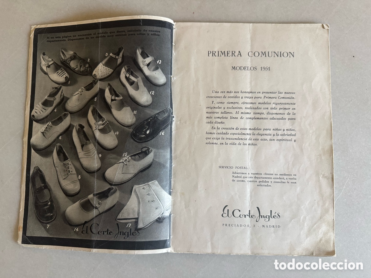 Cat&aacute;logos publicitarios: Lote de 2 Cat&aacute;logos de moda de 1951. - Foto 3
