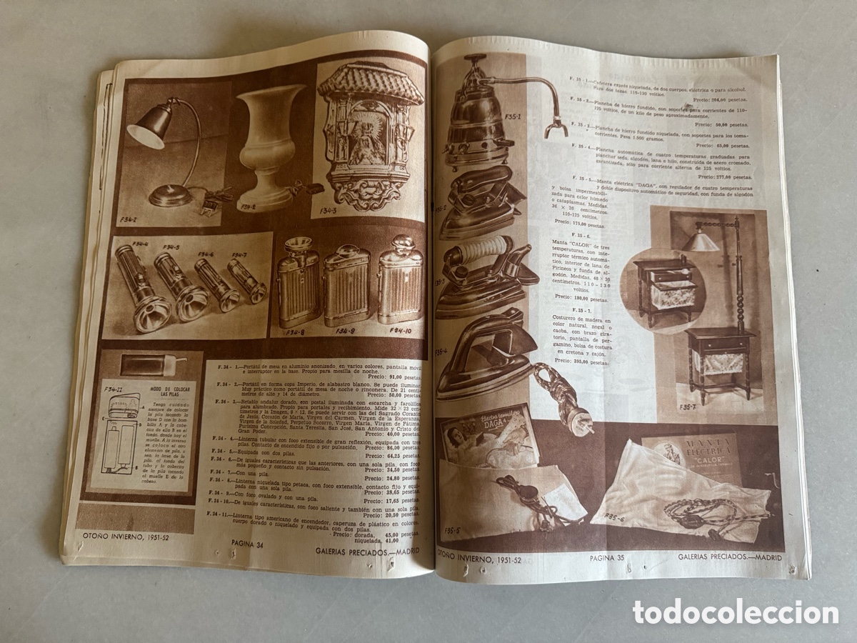 Cat&aacute;logos publicitarios: Lote de 2 Cat&aacute;logos de moda de 1951. - Foto 8