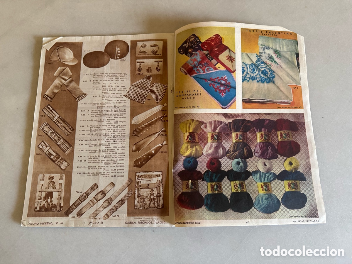 Cat&aacute;logos publicitarios: Lote de 2 Cat&aacute;logos de moda de 1951. - Foto 9