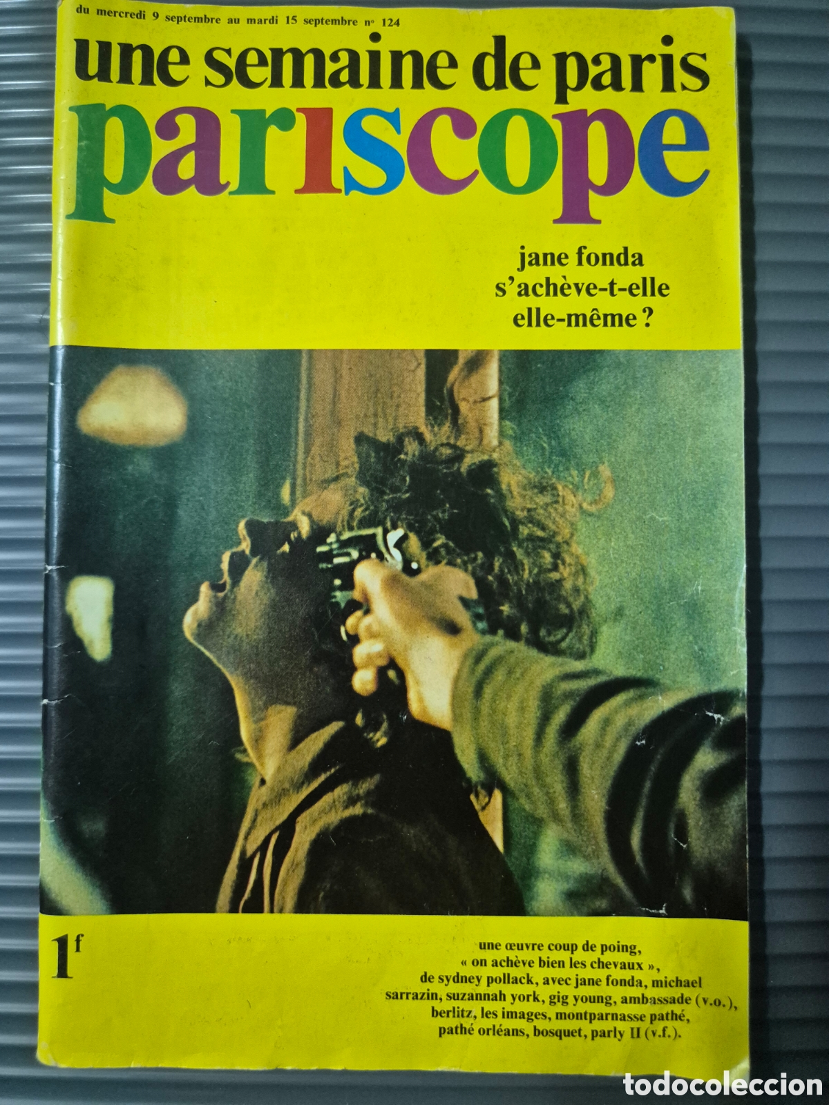 Cat&aacute;logos publicitarios: PARISCOPE 1979 GUIA ACTIVIDADES PARIS
