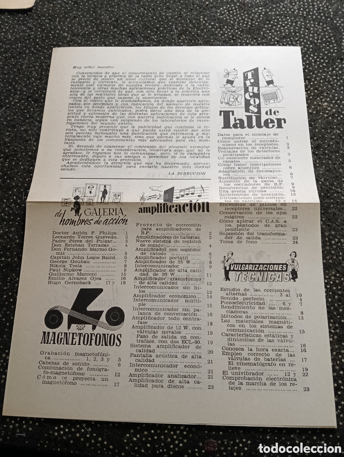 Cat&aacute;logos publicitarios: Folleto de Instrumentos JANZER Fernando Estrada Pontil.