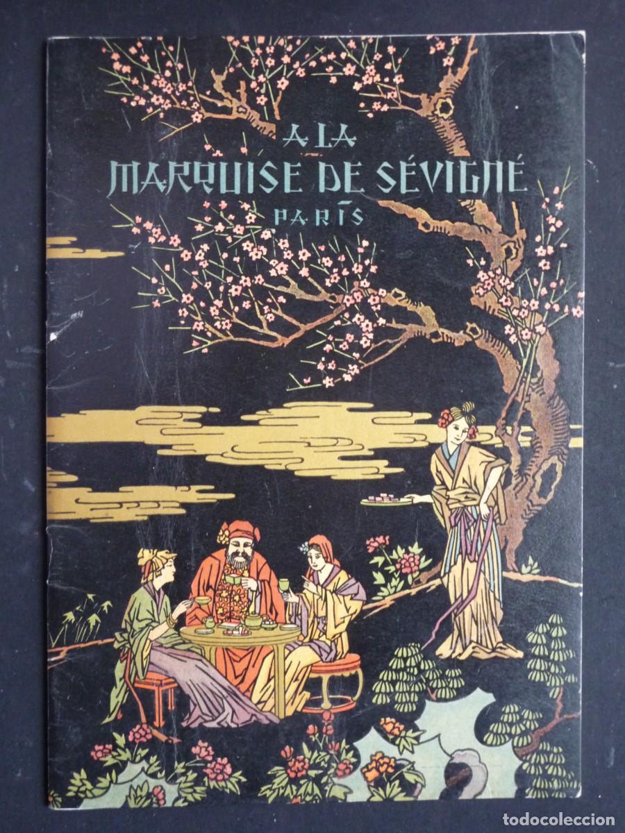Catalogues publicitaires: CAT&Aacute;LOGO PUBLICITARIO ANTIGUO CHOCOLATES &Agrave; LA MARQUISE DE S&Eacute;VIGN&Eacute; - A&Ntilde;O 1925