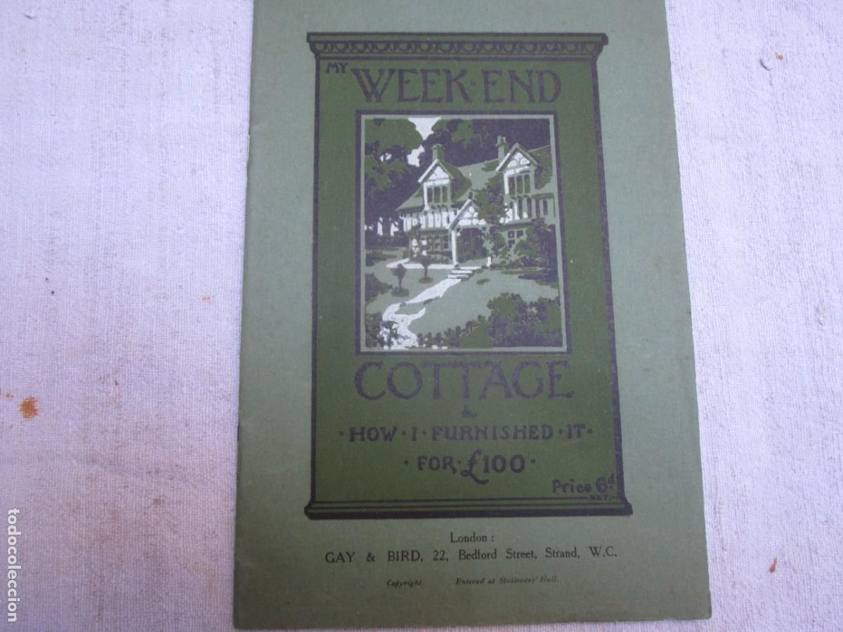 Cat&aacute;logos publicitarios: CATALOGO INGLES 1903 - MOBILIARIO CASAS DE CAMPO Y VACACIONES - 24PP FOTOS TEXTOS, LISTADO PRECIOS.+