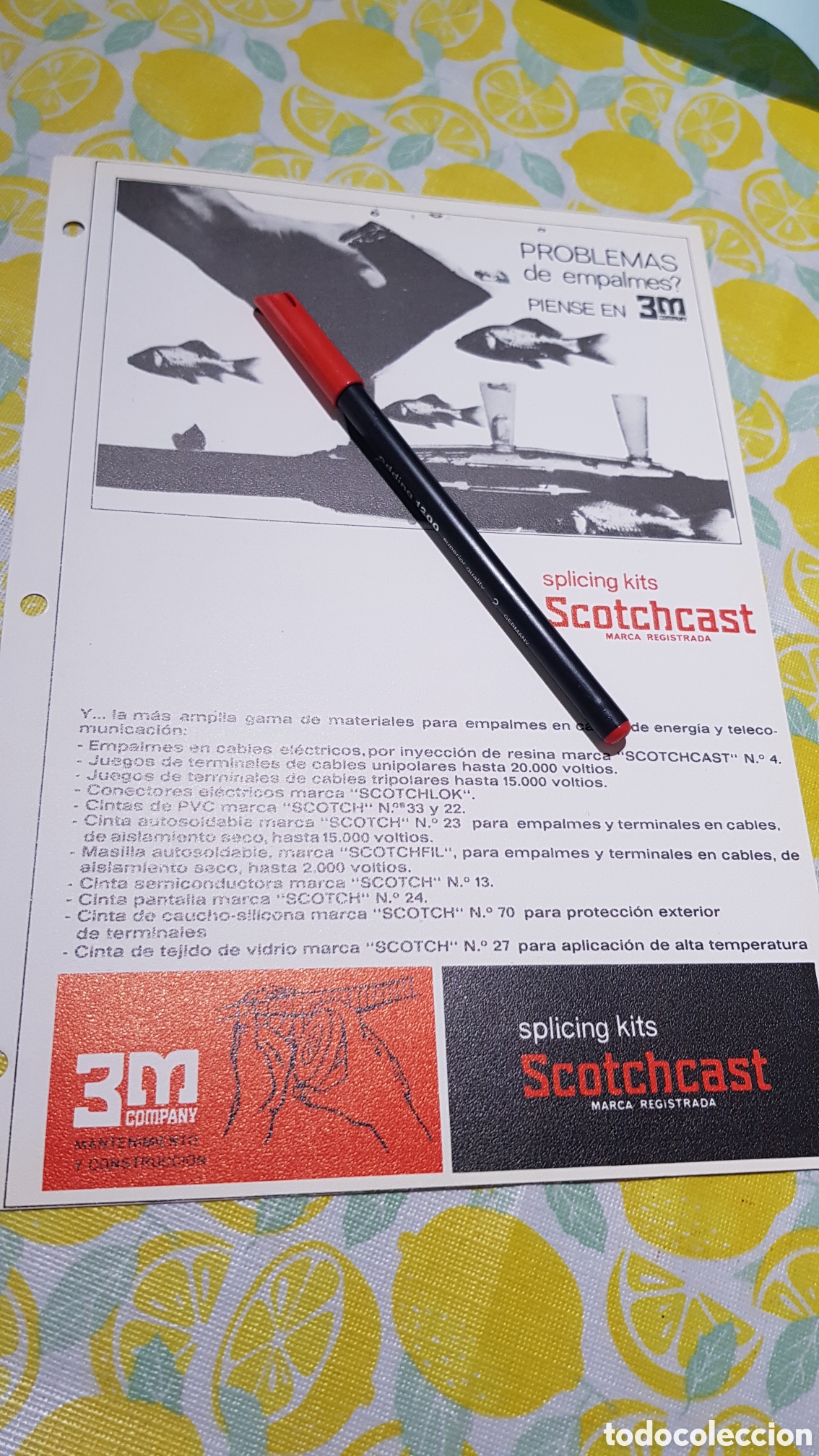 Cat&aacute;logos publicitarios: Cinta de Pvc Marca Scotchrap . - Foto 1