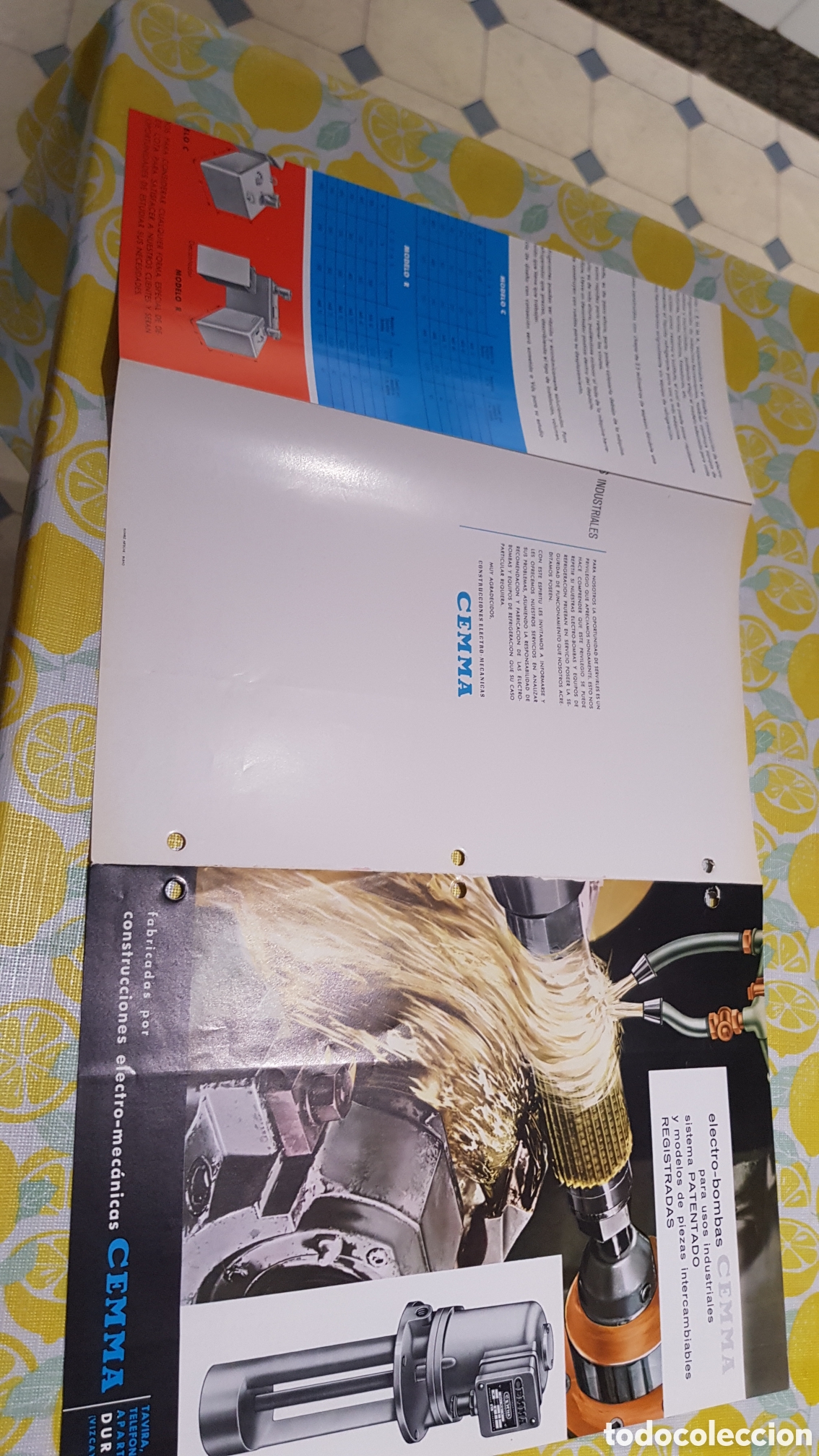 Cat&aacute;logos publicitarios: ELECTRO -BOMBAS CEMMA - Foto 3
