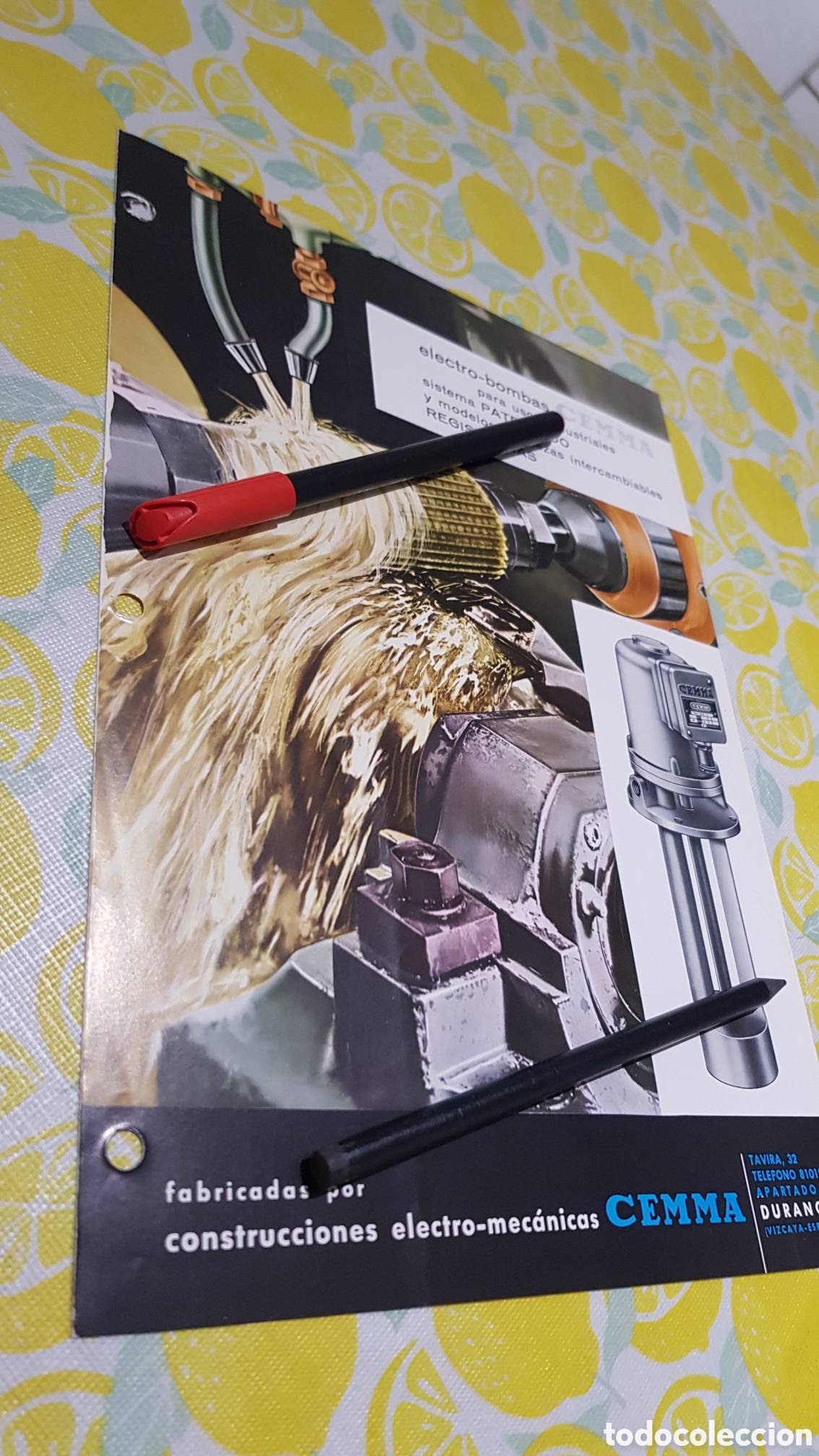 Cat&aacute;logos publicitarios: ELECTRO -BOMBAS CEMMA - Foto 1