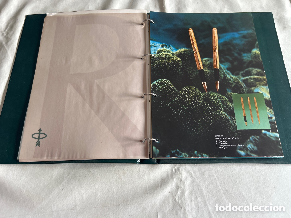 Cat&aacute;logos publicitarios: Precioso Cat&aacute;logo Parker. Encuadernado