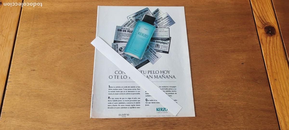 Catalogues publicitaires: PUBLICIDAD 1993: KERZO LOCI&Oacute;N CAPILAR.