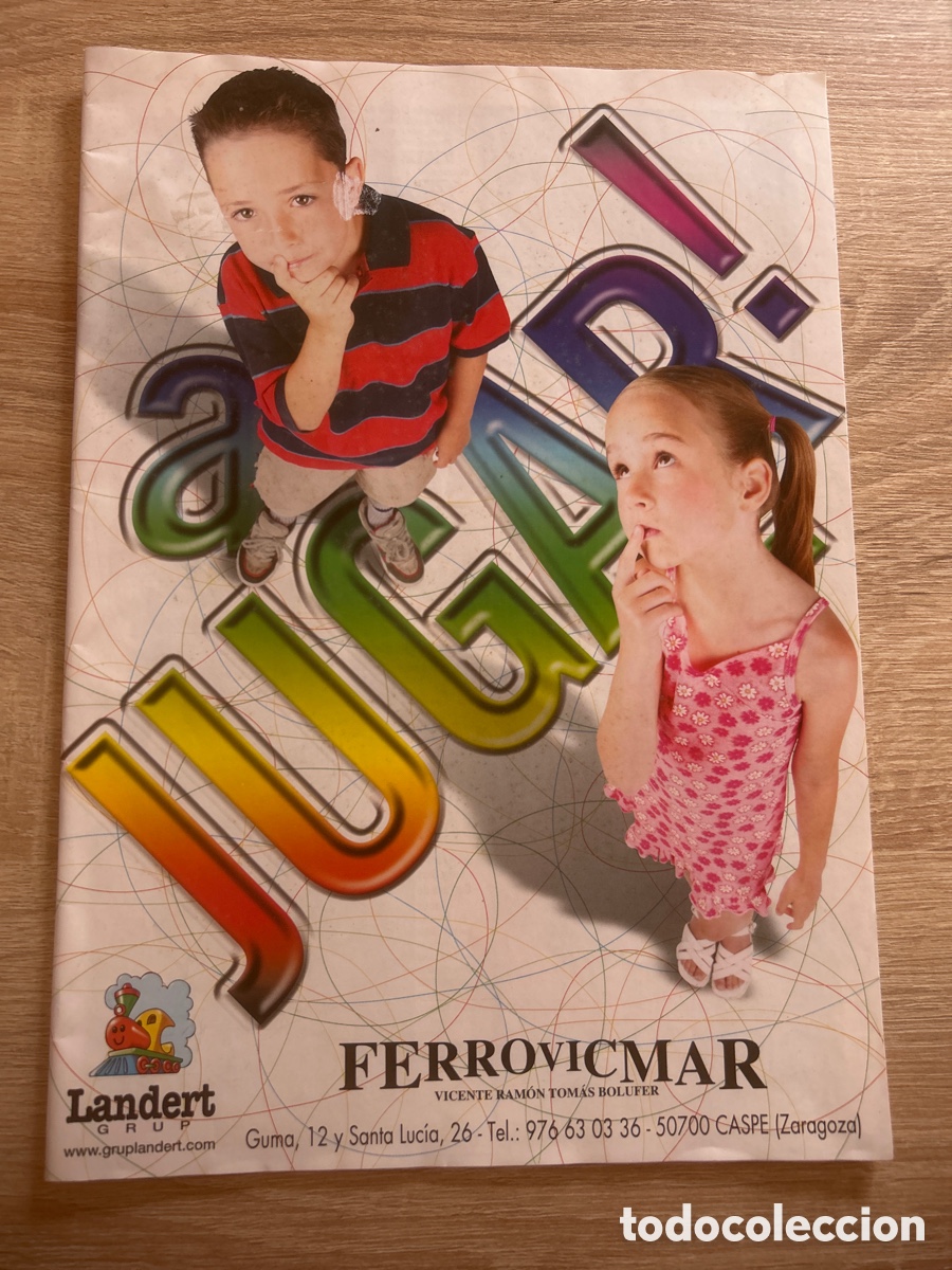 Cat&aacute;logos publicitarios: Cat&aacute;logo de juguetes a jugar 2004