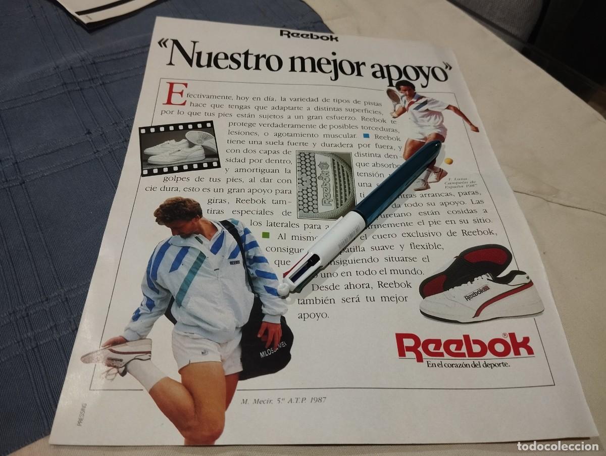 Werbekataloge: ZAPATILLAS REEBOK CLIPPING ANUNCIO PUBLICIDAD REVISTA 1988