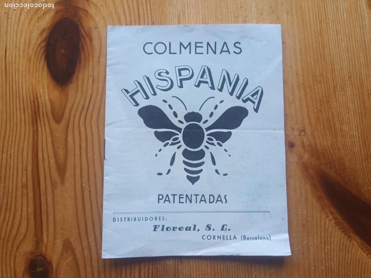 Cat&aacute;logos publicitarios: CAT&Aacute;LOGO COLMENAS HISPANIA. HERRAMIENTAS PRODUCCION MIEL ABEJA. Apicultura.