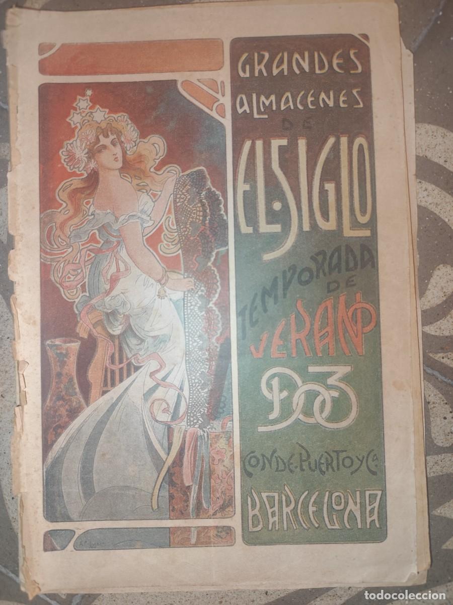 Cataloghi pubblicitari: Cat&aacute;logo Grandes Almacenes el Siglo, Temporada Verano 1903