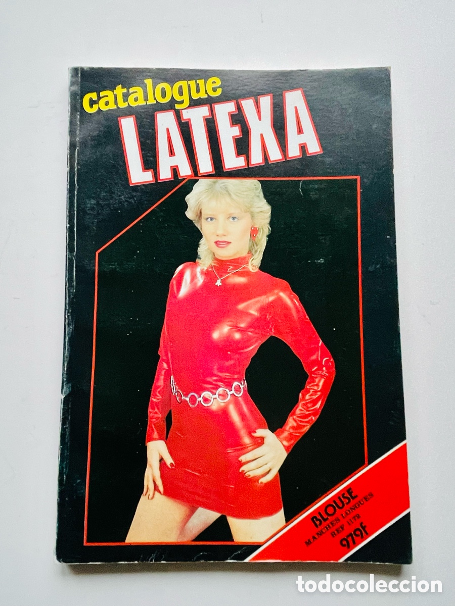 Cat&aacute;logos publicitarios: CAT&Aacute;LOGO VINTAGE BIZARRO A&Ntilde;OS 80: &rdquo;CATALOGUE LATEXA&rdquo; LENCER&Iacute;A L&Aacute;TEX Y ART&Iacute;CULOS ER&Oacute;TICOS SEX SHOP