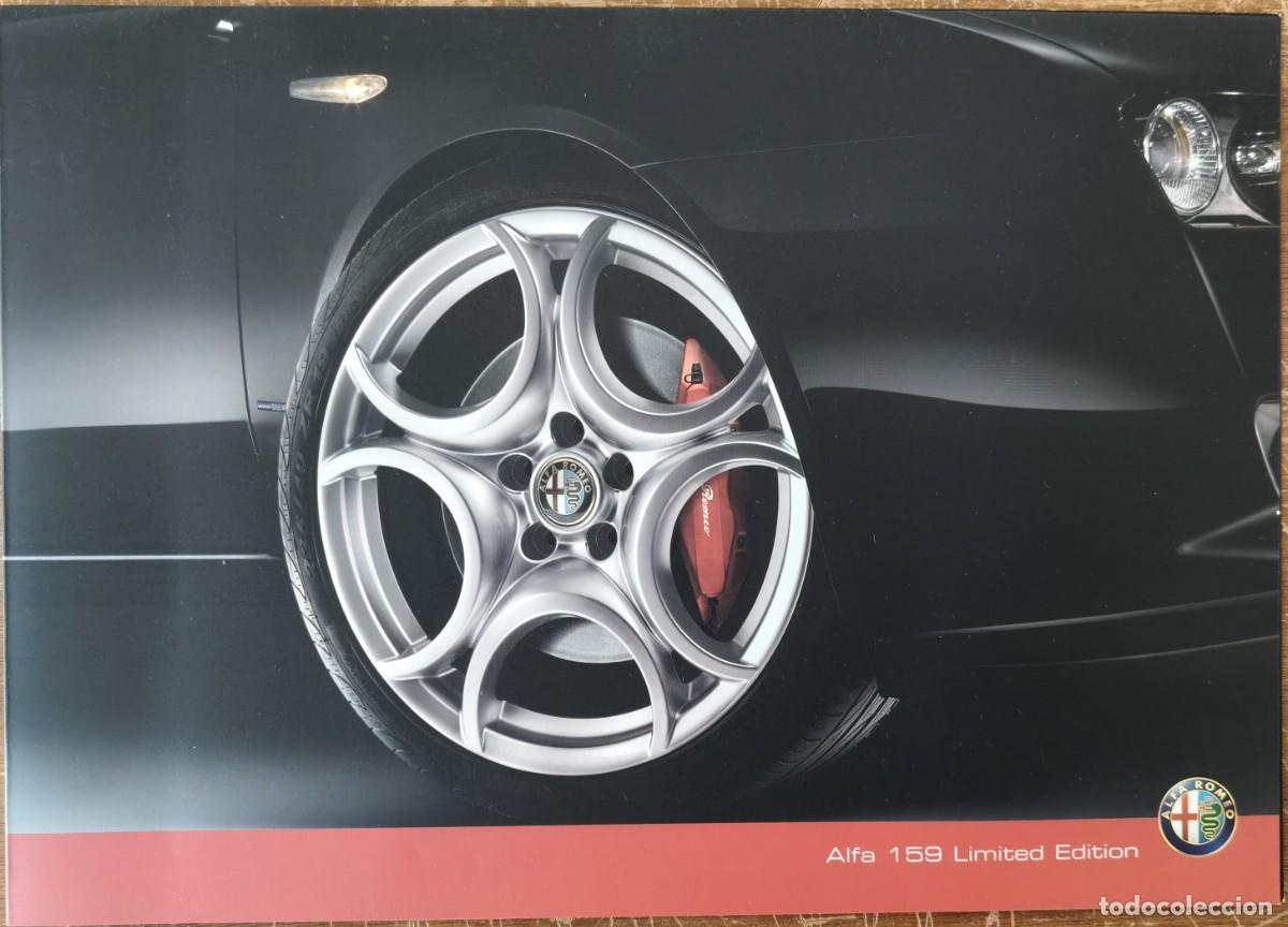 Cat&aacute;logos publicitarios: Cat&aacute;logo Alfa Romeo 159 Limited Edition. 2008. En espa&ntilde;ol *
