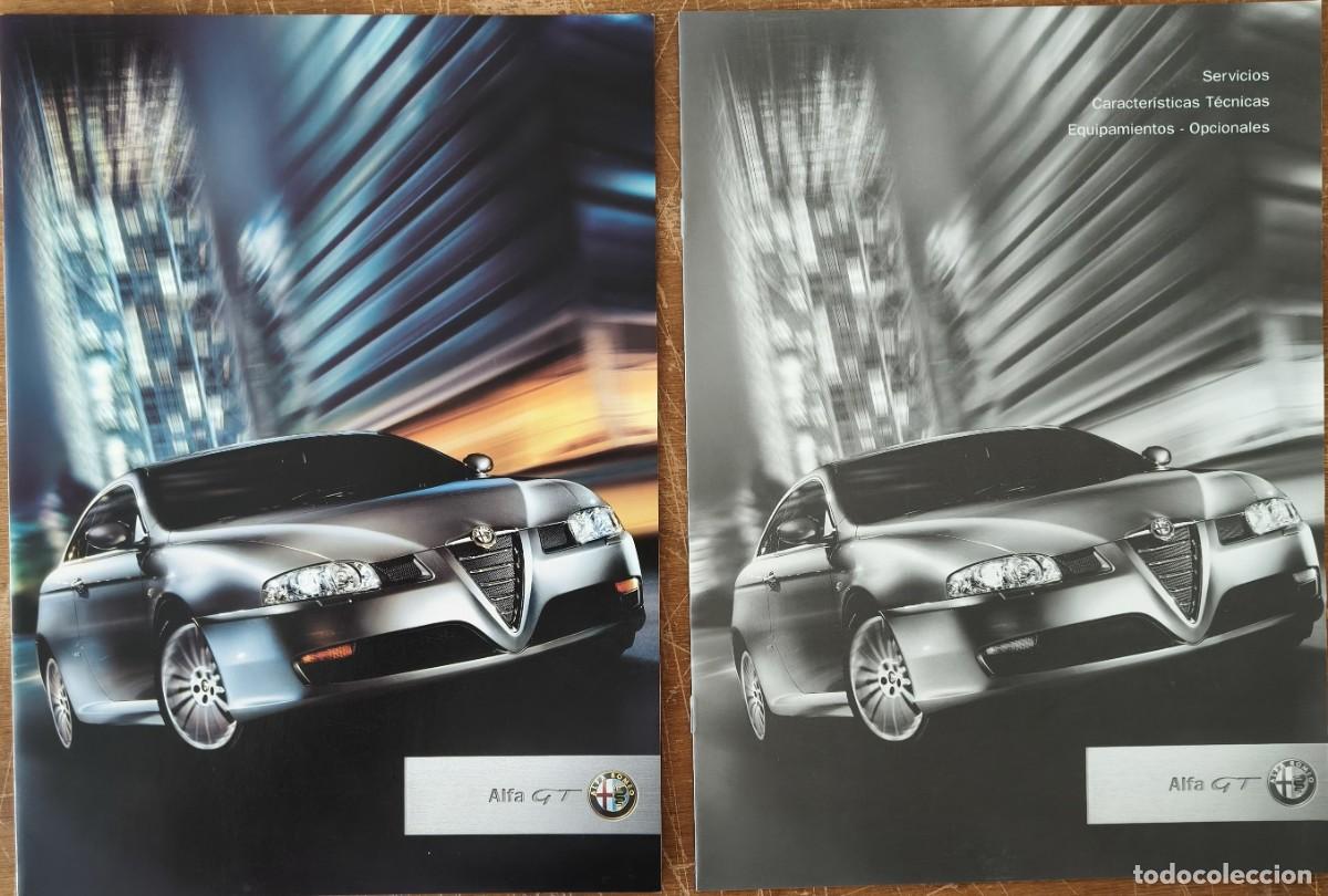 Cat&aacute;logos publicitarios: Cat&aacute;logo Alfa Romeo GT. Mayo 2004. En espa&ntilde;ol *