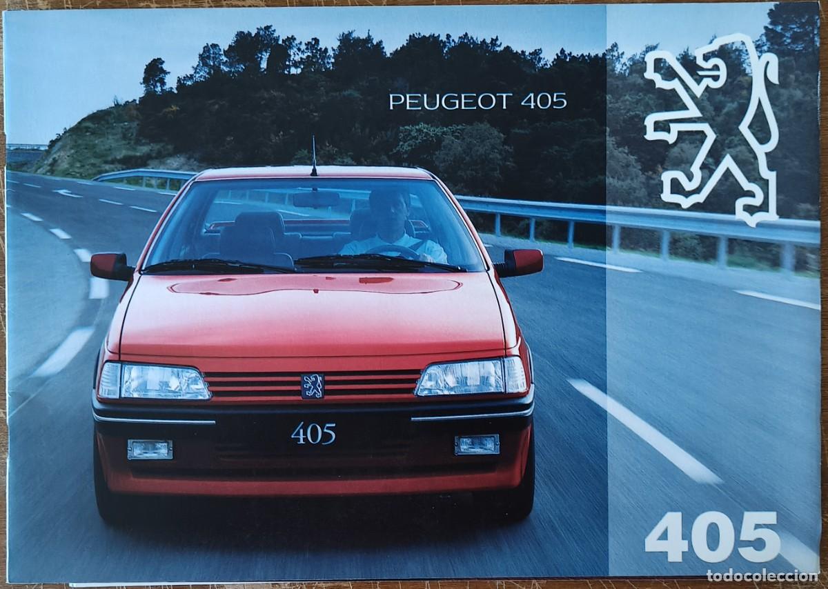 Werbekataloge: Cat&aacute;logo Peugeot 405. 1992. En espa&ntilde;ol *