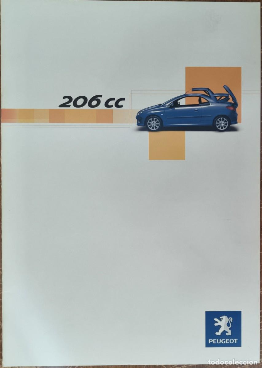 Advertising Catalogs: Cat&aacute;logo Peugeot 206 CC. Abril 2004. En espa&ntilde;ol *