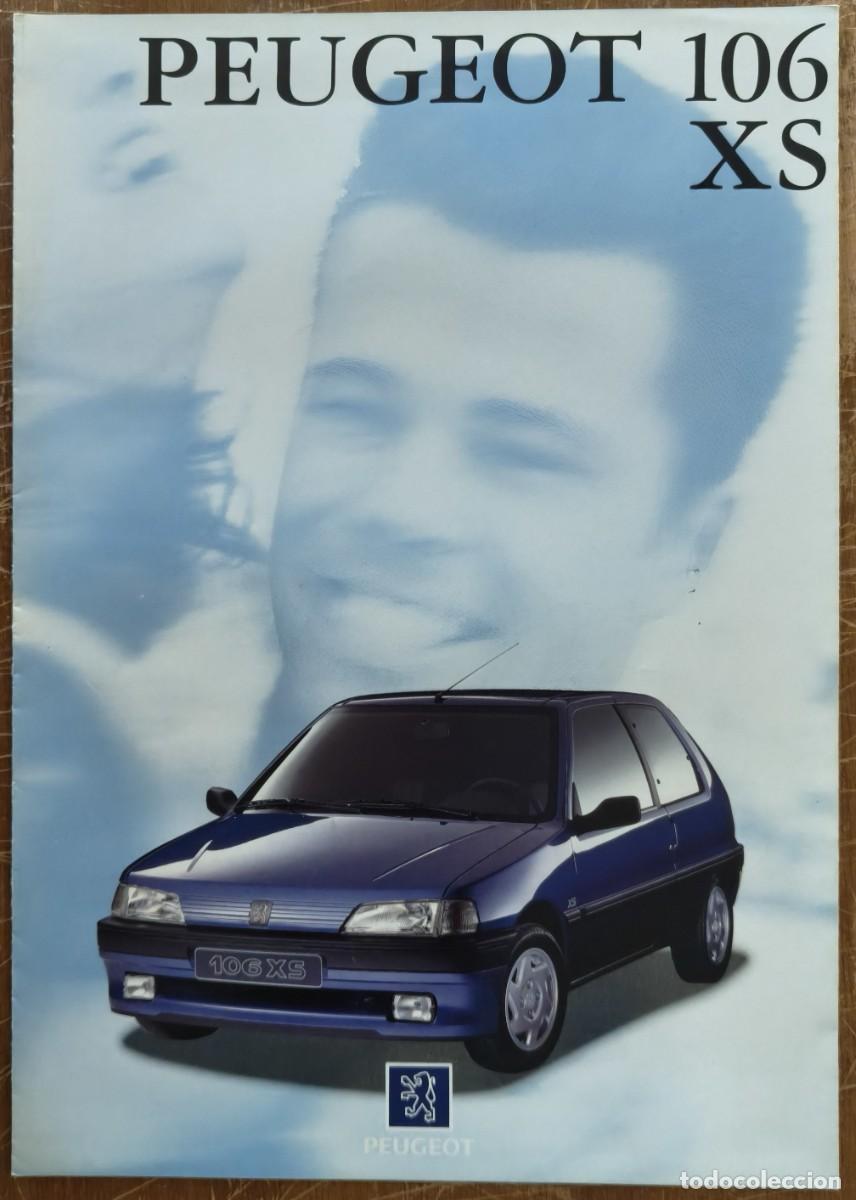 Cat&aacute;logos publicitarios: Cat&aacute;logo Peugeot 106 XS. 1994. En espa&ntilde;ol *