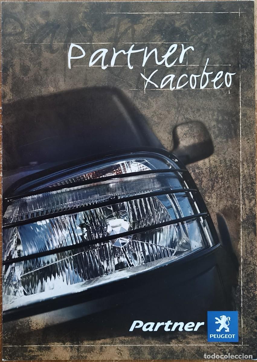 Cat&aacute;logos publicitarios: Cat&aacute;logo Peugeot Partner Xacobeo. Abril 2004. En espa&ntilde;ol *