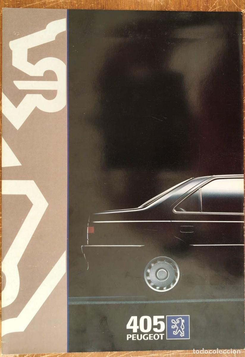 Cat&aacute;logos publicitarios: Cat&aacute;logo Peugeot 405. 1995. En espa&ntilde;ol *