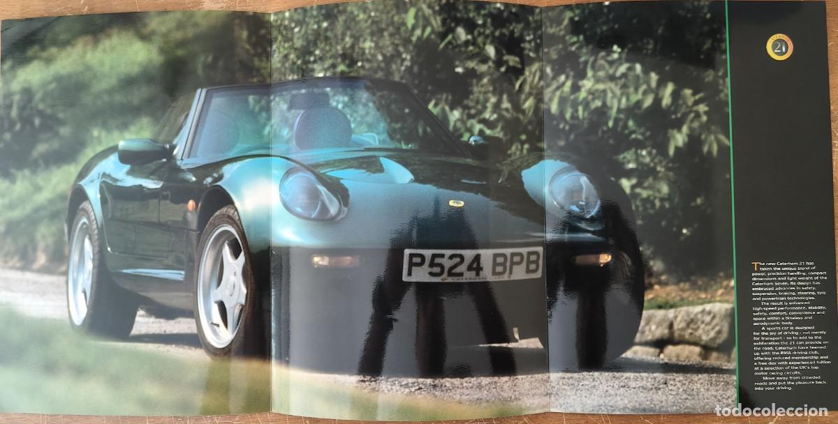 Cat&aacute;logos publicitarios: Cat&aacute;logo Caterham 21. 1997. En ingl&eacute;s * - Foto 2