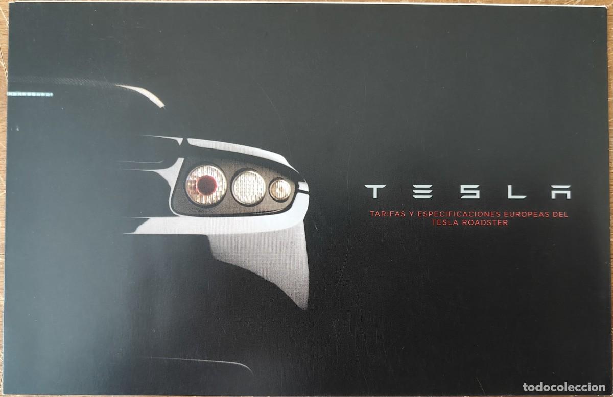 Cat&aacute;logos publicitarios: Cat&aacute;logo Tesla Roadster. 2010. En espa&ntilde;ol *