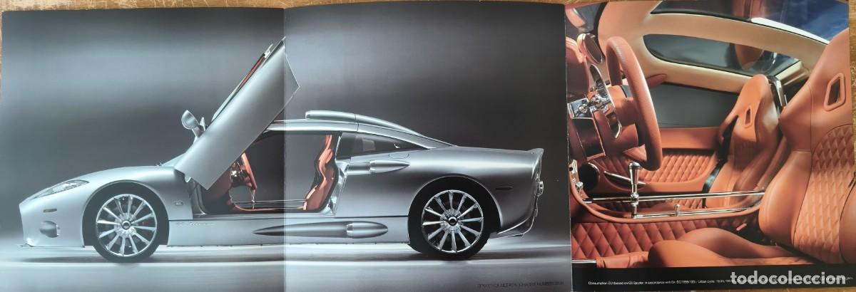 Cat&aacute;logos publicitarios: Cat&aacute;logo Spyker C8 Aileron. 2010. En ingl&eacute;s * - Foto 2