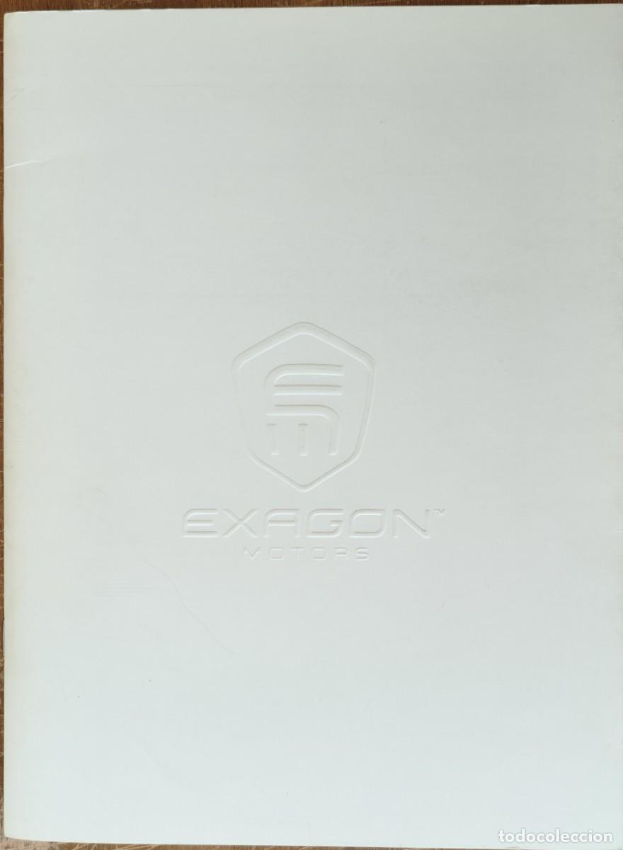Cat&aacute;logos publicitarios: Cat&aacute;logo Exagon Furtive E-GT. 2011. En ingl&eacute;s y frances *