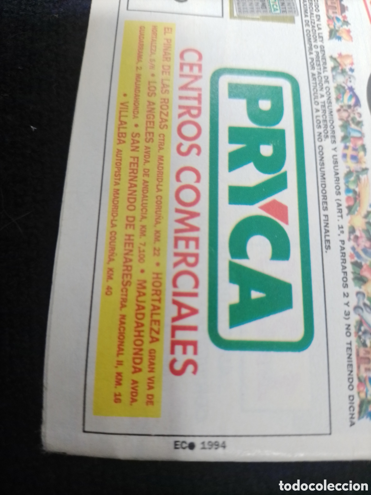 Cat&aacute;logos publicitarios: Catalogo juguetes Pryca - 1994. - Foto 4