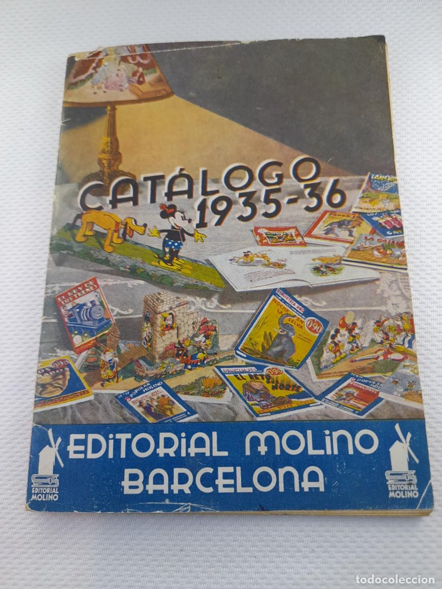 Cat&aacute;logos publicitarios: CATALOGO ORIGINAL 1935 1936 MICKEY MOUSE EDITORIAL MOLINO