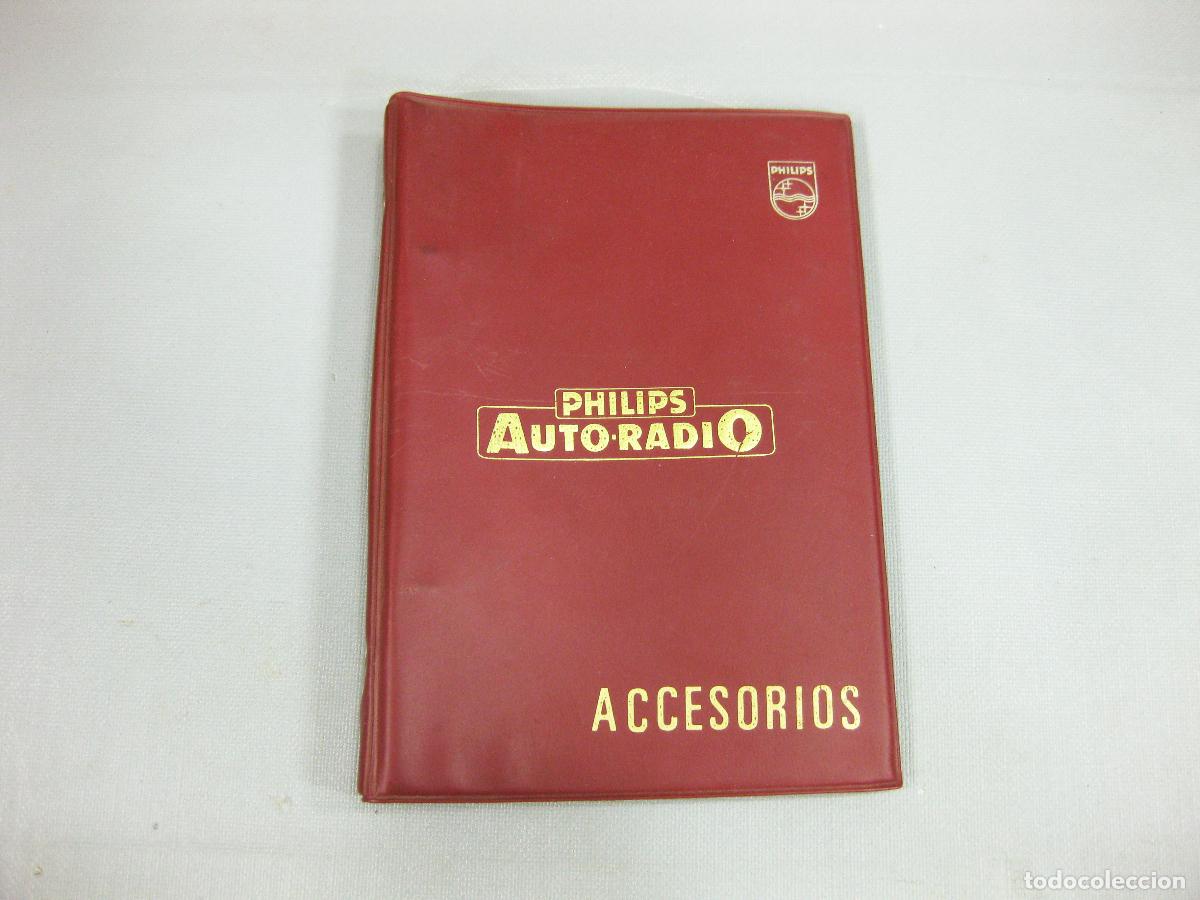 Cat&aacute;logos publicitarios: CAT&Aacute;LOGO DE ACCESORIOS O RECAMBIOS DE PHILIPS AUTORADIO. RADIO CASSETTE DE AUTOMOVIL