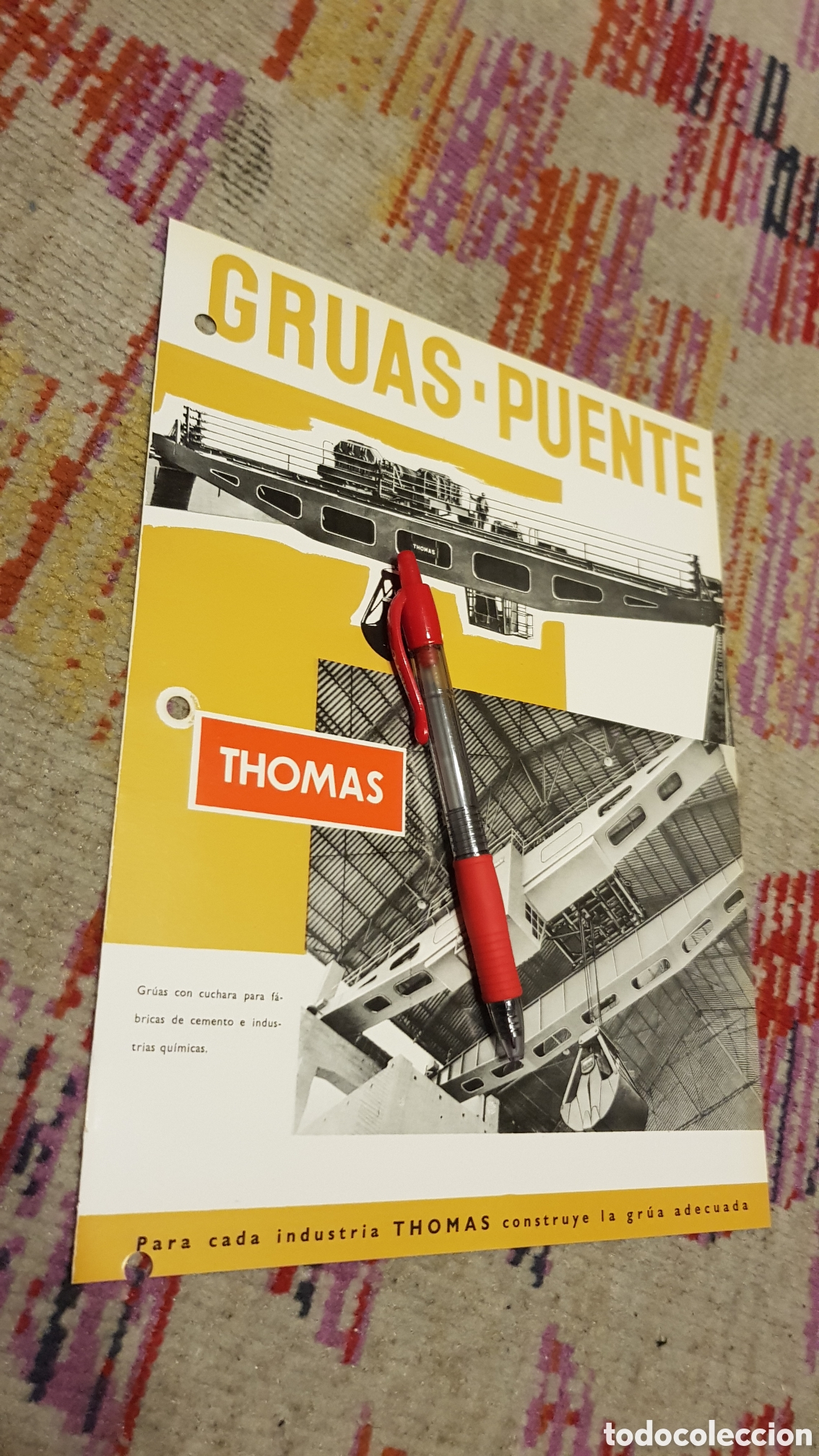 Cat&aacute;logos publicitarios: Construcciones hidr&aacute;ulicas e industriales B. Tomas Sala