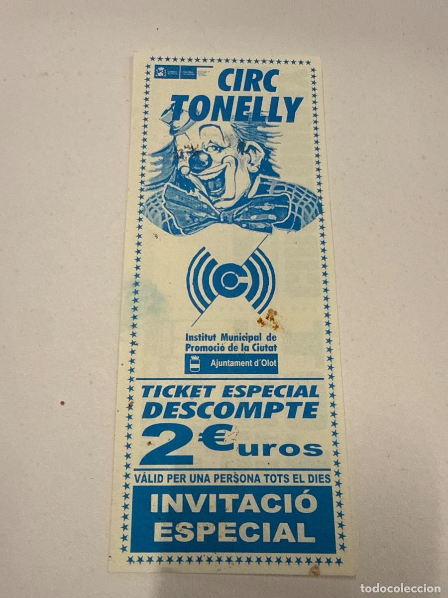 Cat&aacute;logos publicitarios: Folleto publicitario CIRC TONELLY