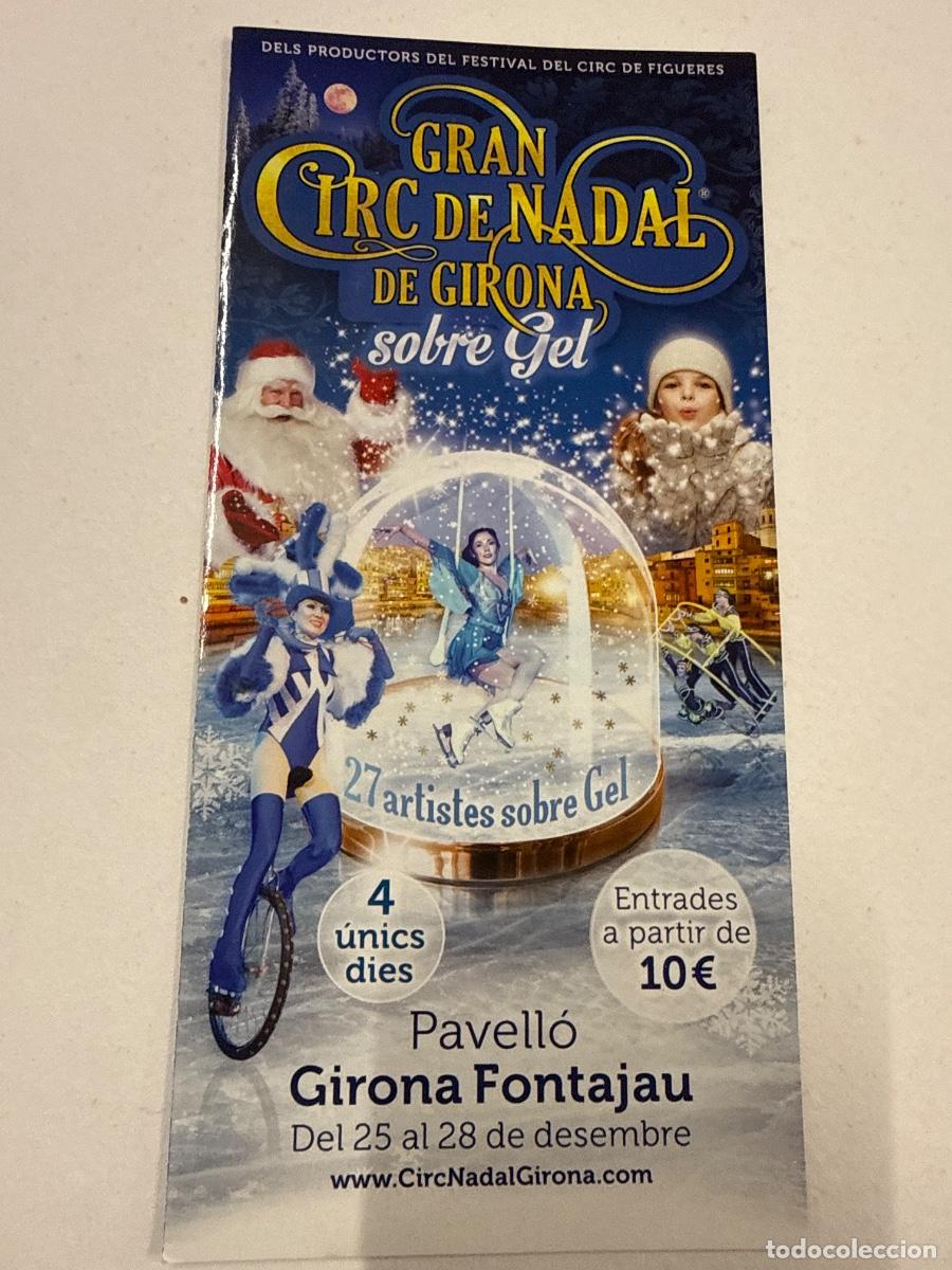 Cat&aacute;logos publicitarios: Folleto publicitario GRAN CIRC DE NADAL DE GIRONA