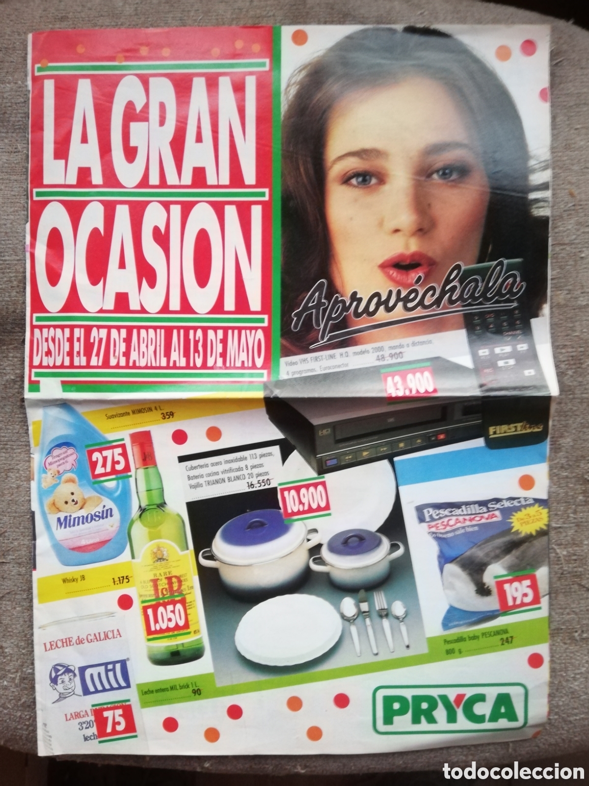 Cat&aacute;logos publicitarios: Cat&aacute;logo productos Pryca. La gran ocasi&oacute;n. Desde el 27 de abril al 13 de mayo.
