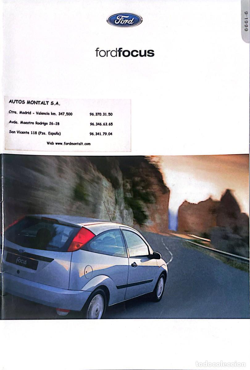 Cat&aacute;logos publicitarios: CAT&Aacute;LOGO FORD FOCUS. ESPA&Ntilde;OL - Foto 2