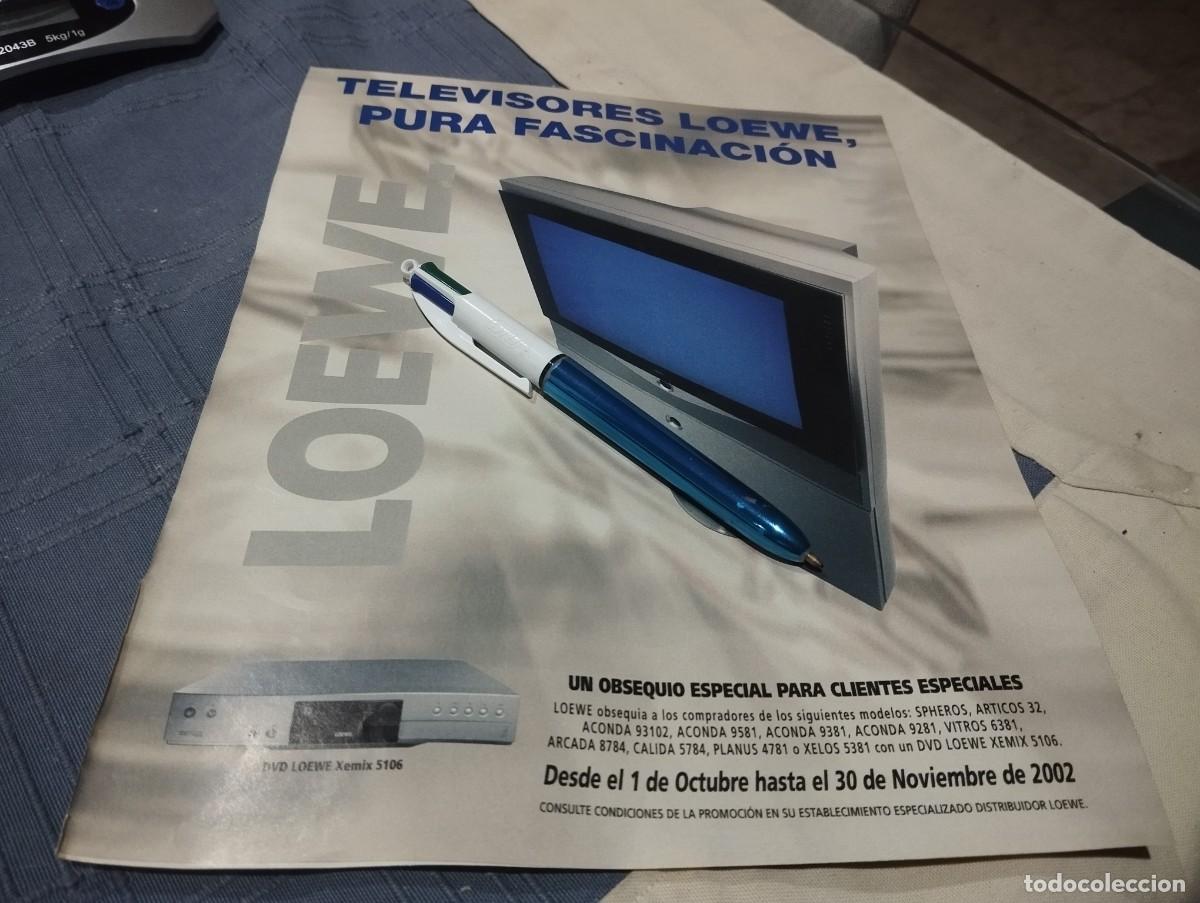 Cat&aacute;logos publicitarios: LOEWE TELEVISORES CLIPPING ANUNCIO PUBLICIDAD REVISTA BONITO PARA ENMARCAR