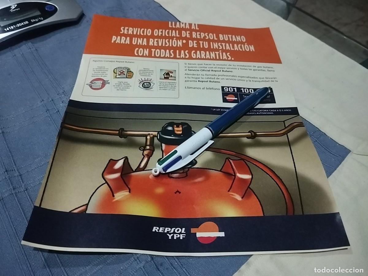 Cat&aacute;logos publicitarios: SERVICIOS REPSOL BUTANO CLIPPING ANUNCIO PUBLICIDAD REVISTA BONITO PARA ENMARCAR