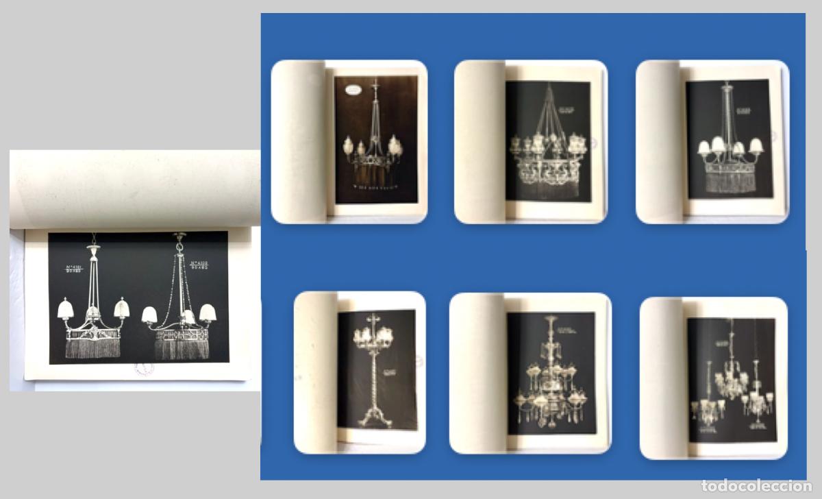 Cat&aacute;logos publicitarios: L&aacute;mparas : 2 cat&aacute;logos antiguos. Numerosos modelos en huecograbado. (art d&eacute;co y modernistas...