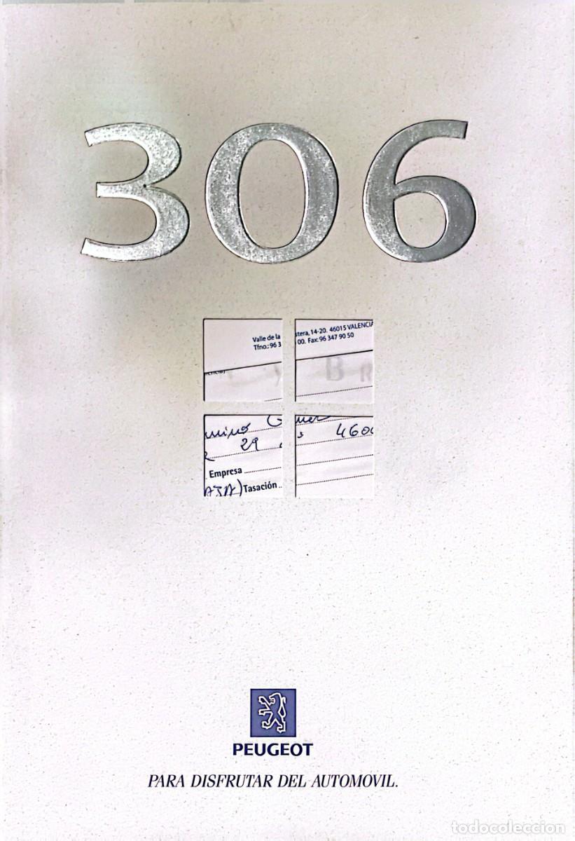 Cat&aacute;logos publicitarios: CAT&Aacute;LOGO PEUGEOT 306 EN ESPA&Ntilde;OL
