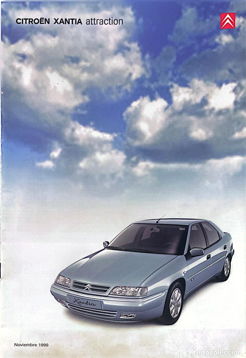 Cat&aacute;logos publicitarios: CAT&Aacute;LOGO CITRO&Euml;N XANTIA ATTRACTION EN ESPA&Ntilde;OL