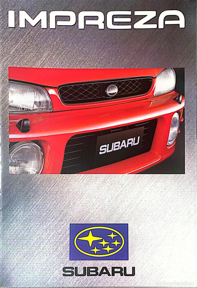 Cat&aacute;logos publicitarios: CAT&Aacute;LOGO SUBARU IMPREZA EN ESPA&Ntilde;OL