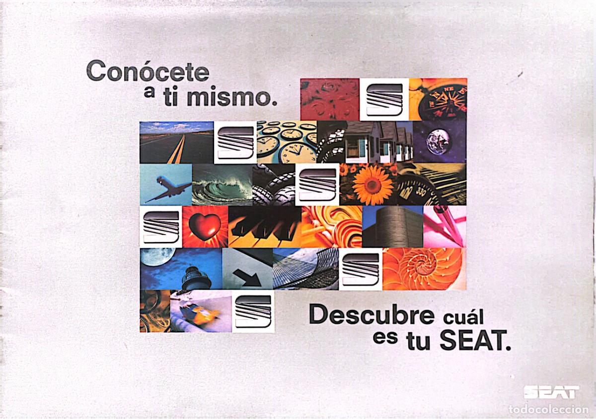 Cat&aacute;logos publicitarios: CAT&Aacute;LOGO GAMA SEAT EN ESPA&Ntilde;OL