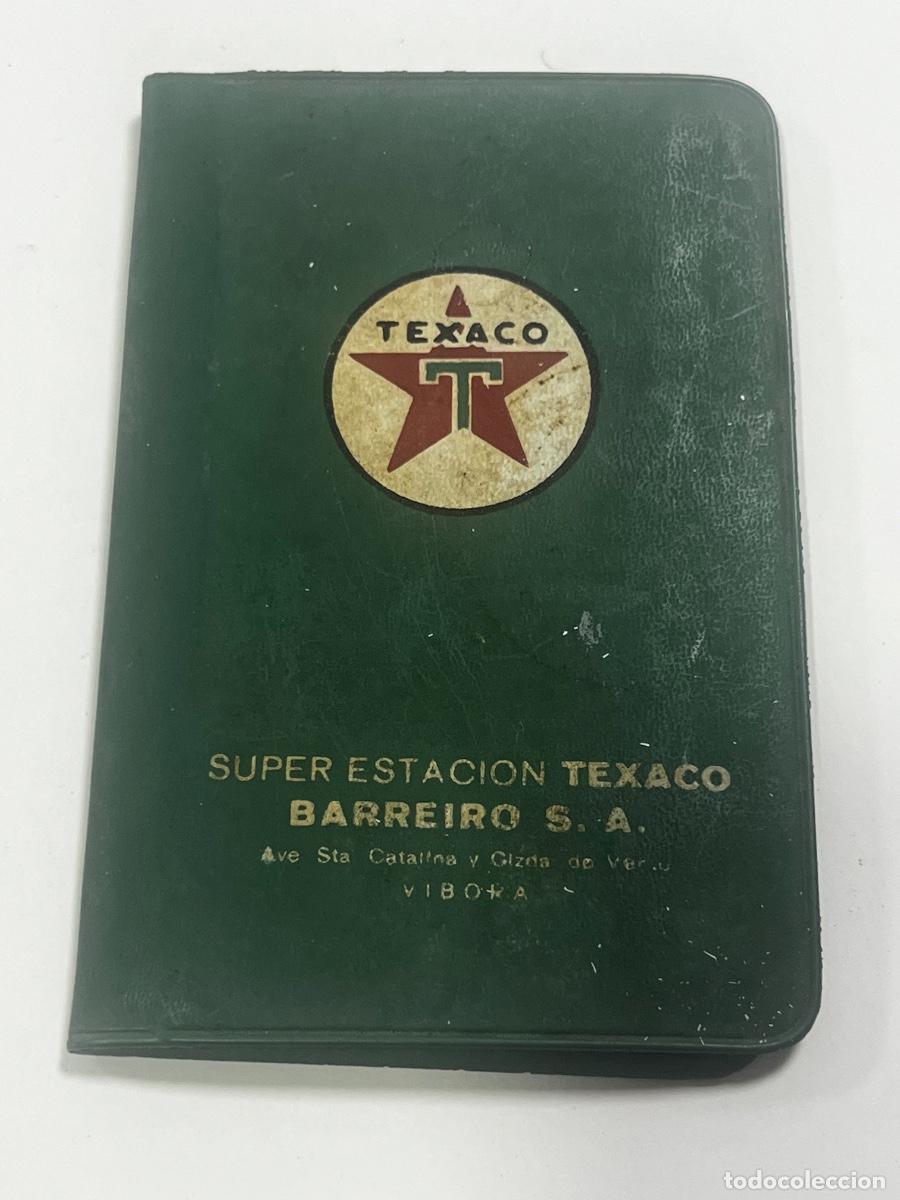 Cat&aacute;logos publicitarios: CUADERNO DE NOTAS. CUBA. TEXACO. LA V&Iacute;BORA. SUPER ESTACI&Oacute;N. BARREIRO S.A.